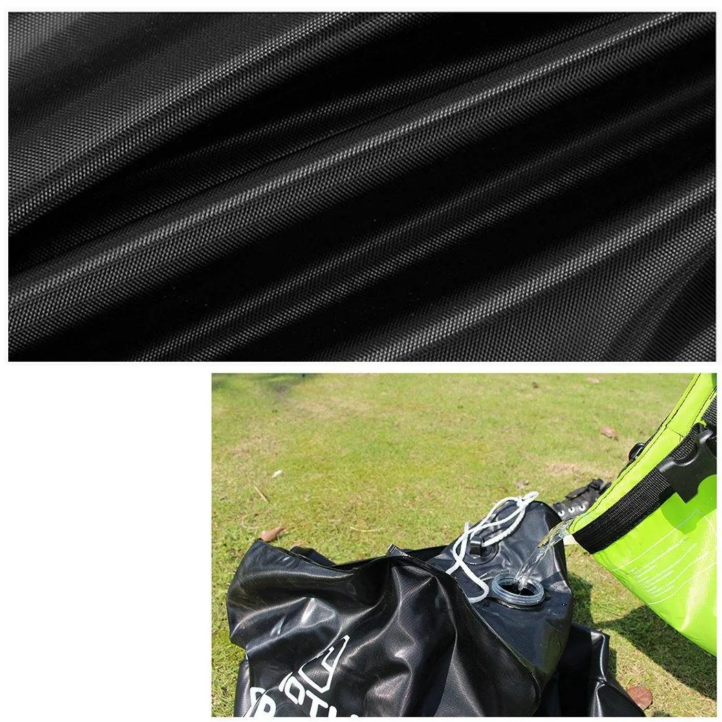 10 gallons/40L Solar Shower Bag Solar Heating Camping Shower Bag