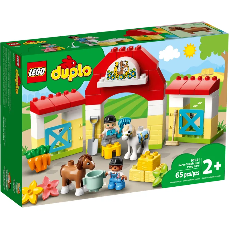 10951 DUPLO Horse Stable and Pony Care