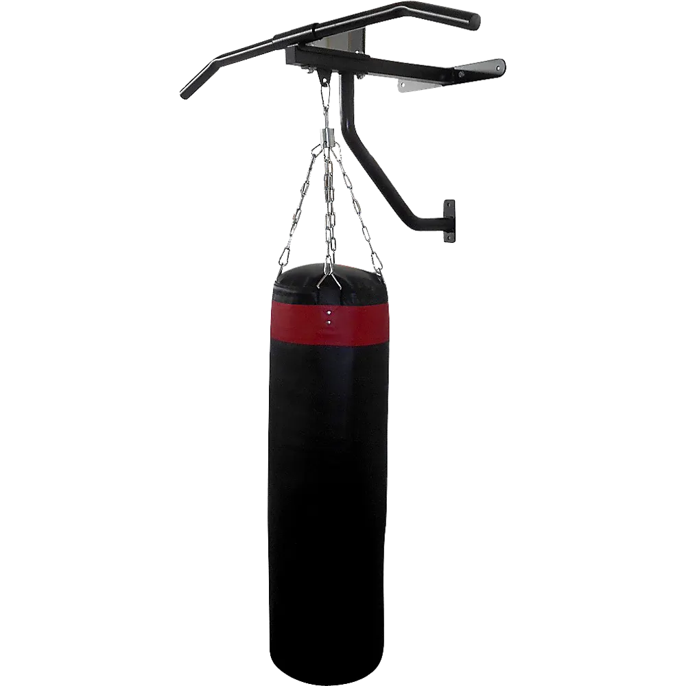 2-in-1 Chin Up Bar, Punching Bag Station, SpeedBall Set