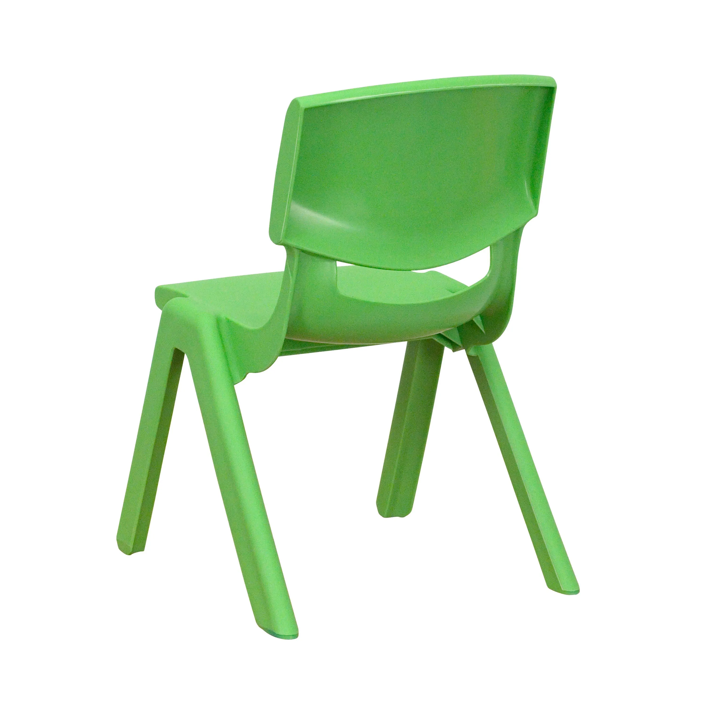 2 Pack Plastic Stackable School Chair with 10.5" Seat Height