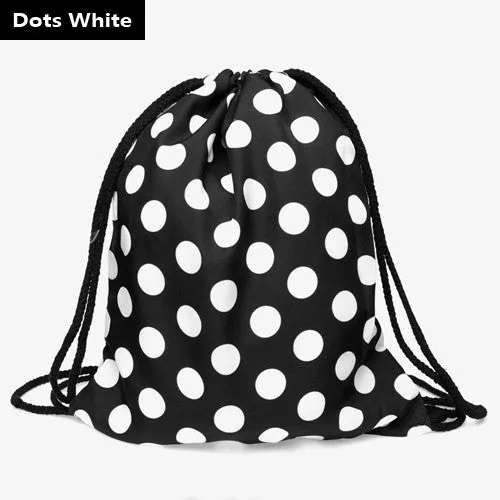 2016 new fashion Women Emoji Backpack 3D printing travel softback  women mochila drawstring bag mens backpacks