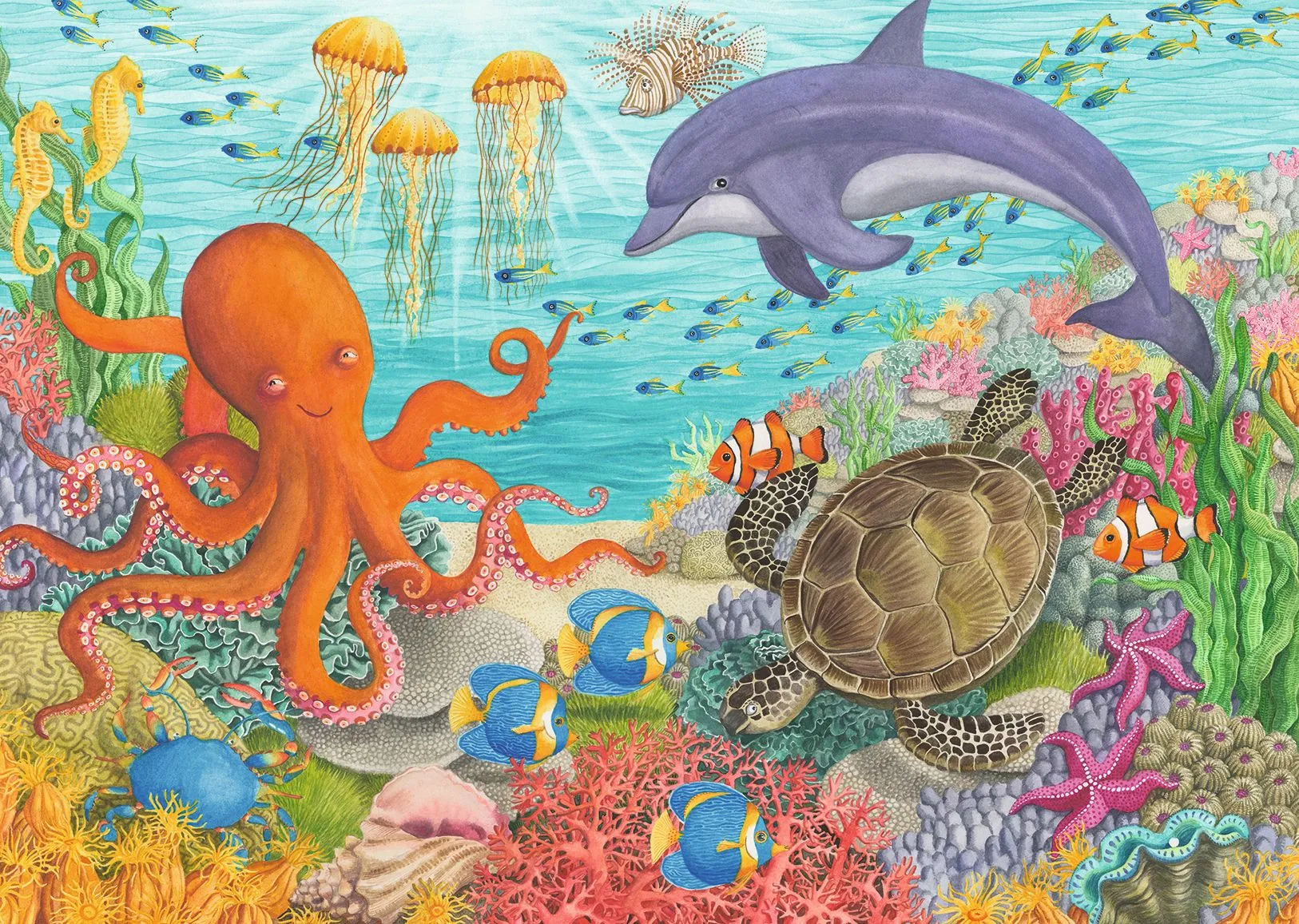 35 PC Ocean Friends Puzzle