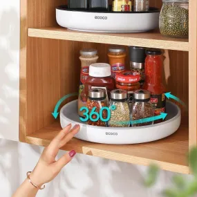 360° Rotating Tray Seasoning Bottle Organizer