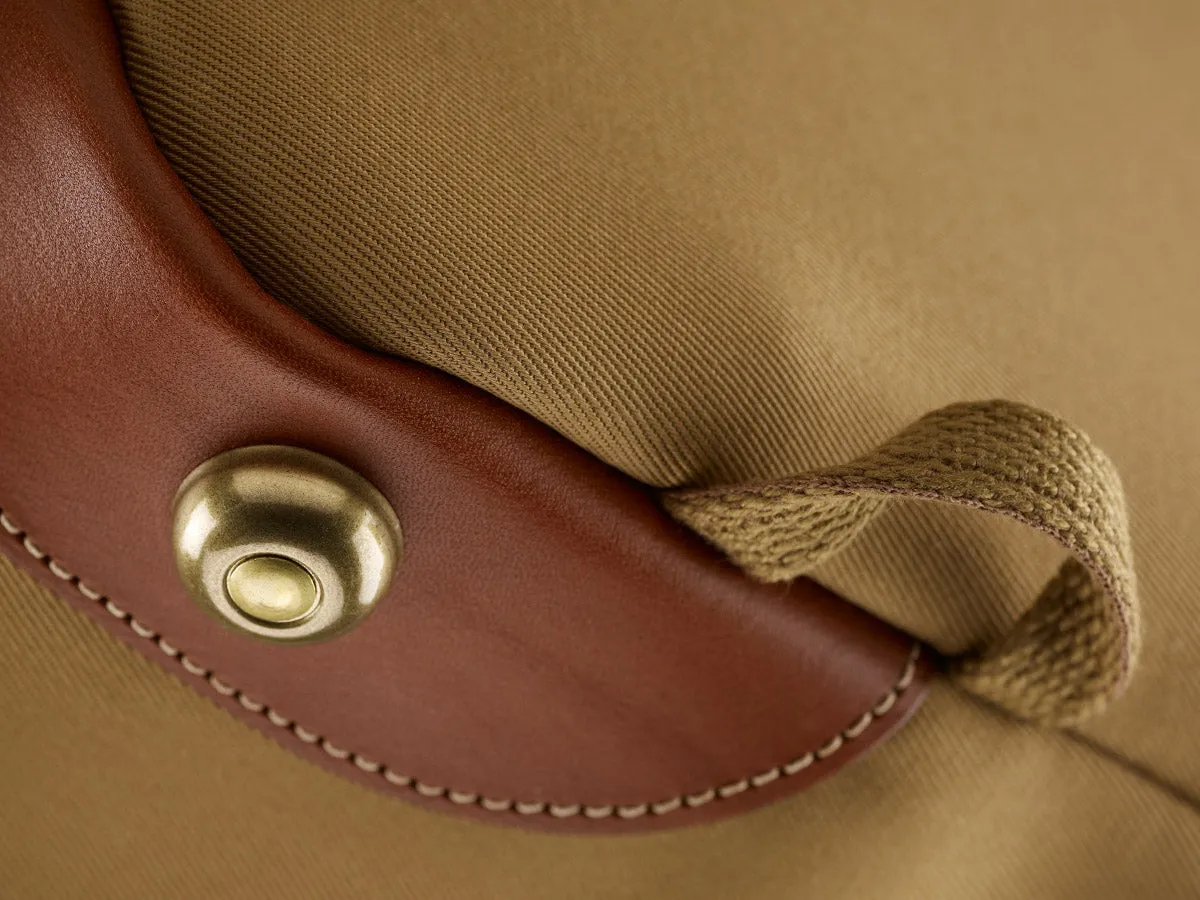 555 Camera Bag - Sage FibreNyte / Tan Leather