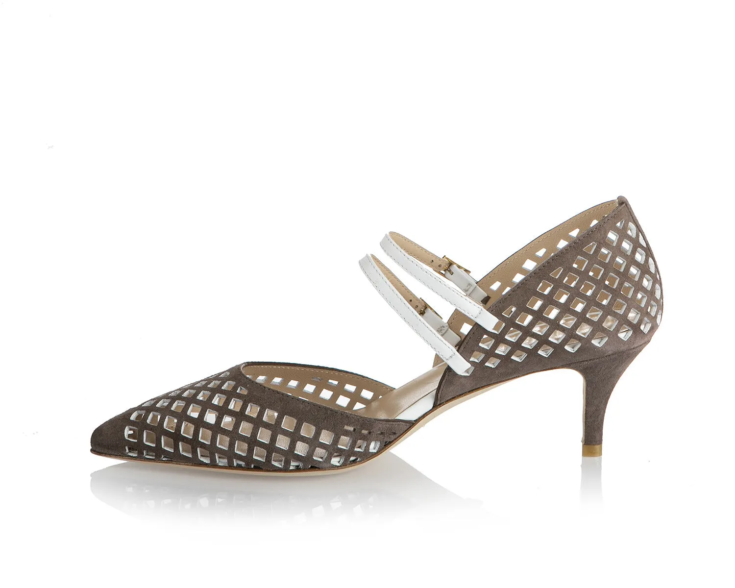6932 Loriblu Sandals / Cocoa - White