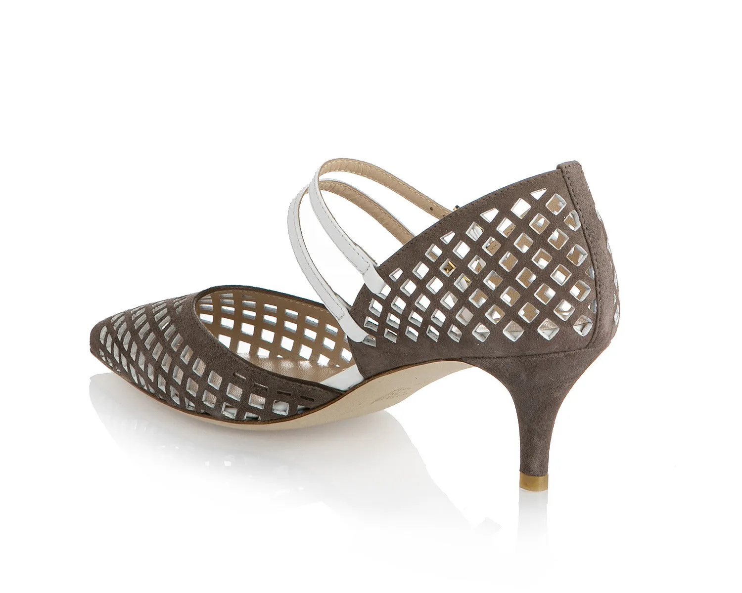 6932 Loriblu Sandals / Cocoa - White