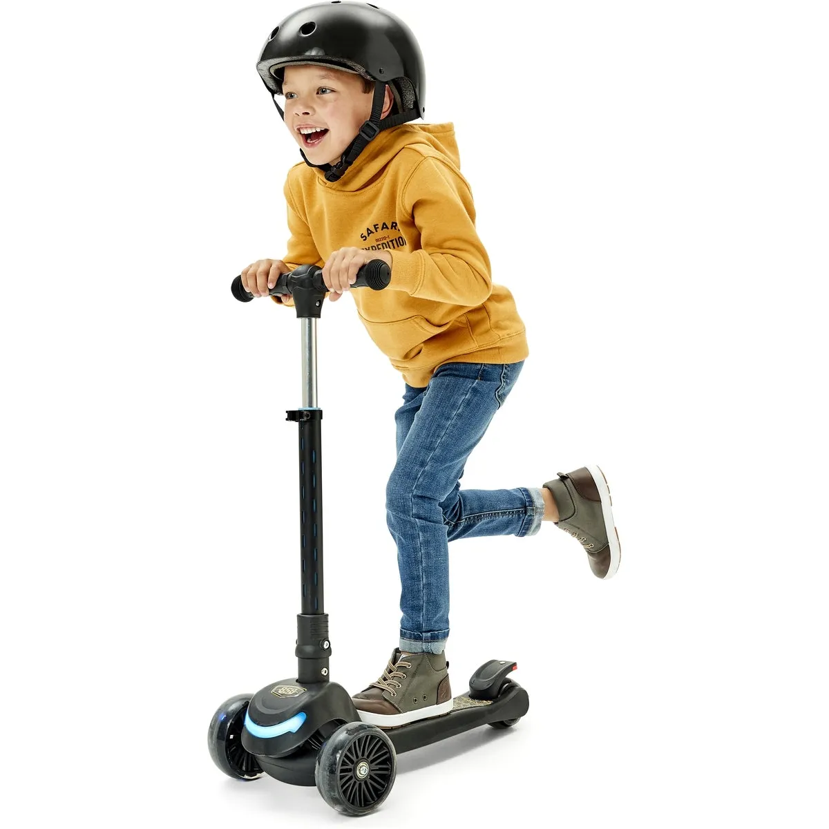 858 Elite LED Light Up Scooter - Suitable for Ages 5  Years