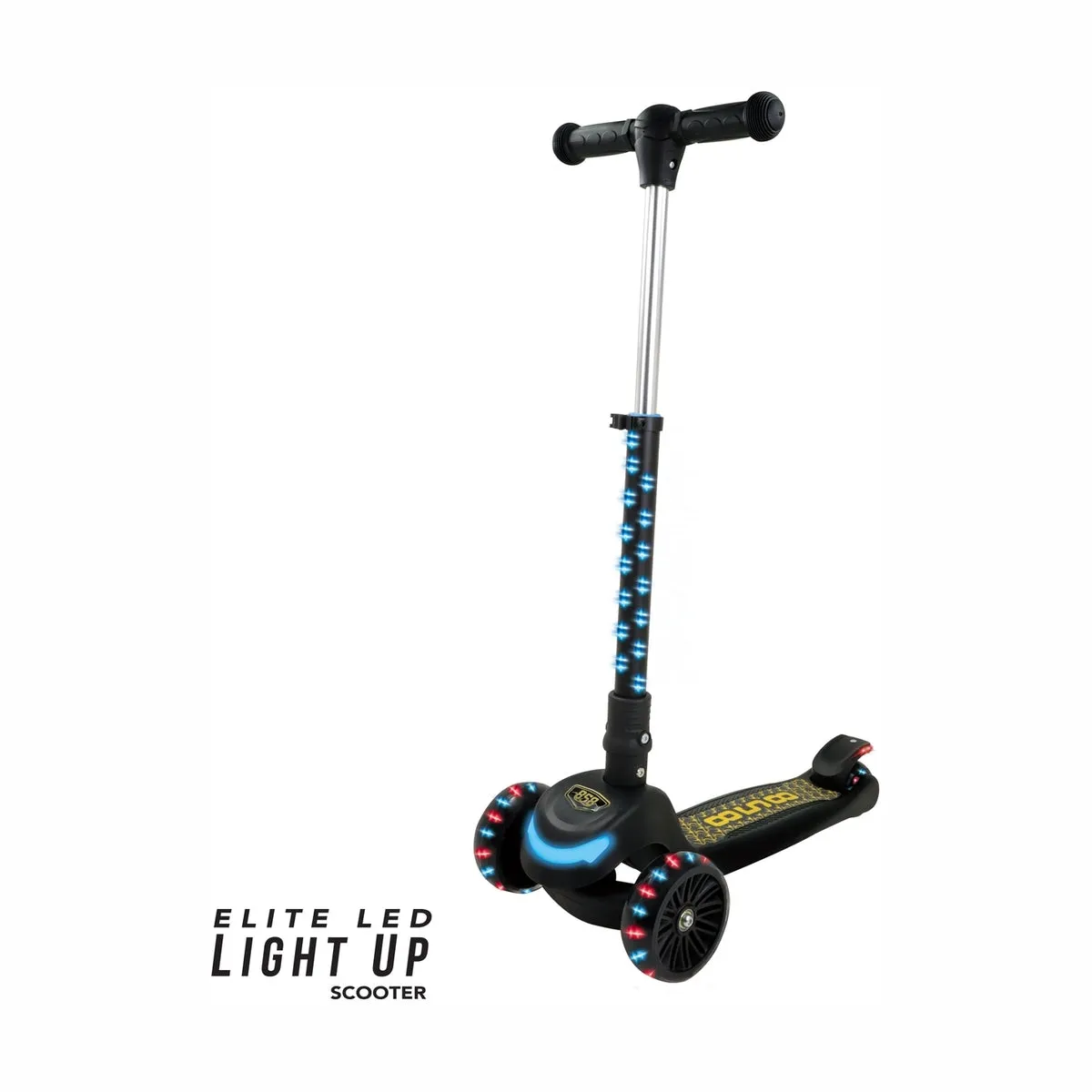 858 Elite LED Light Up Scooter - Suitable for Ages 5  Years