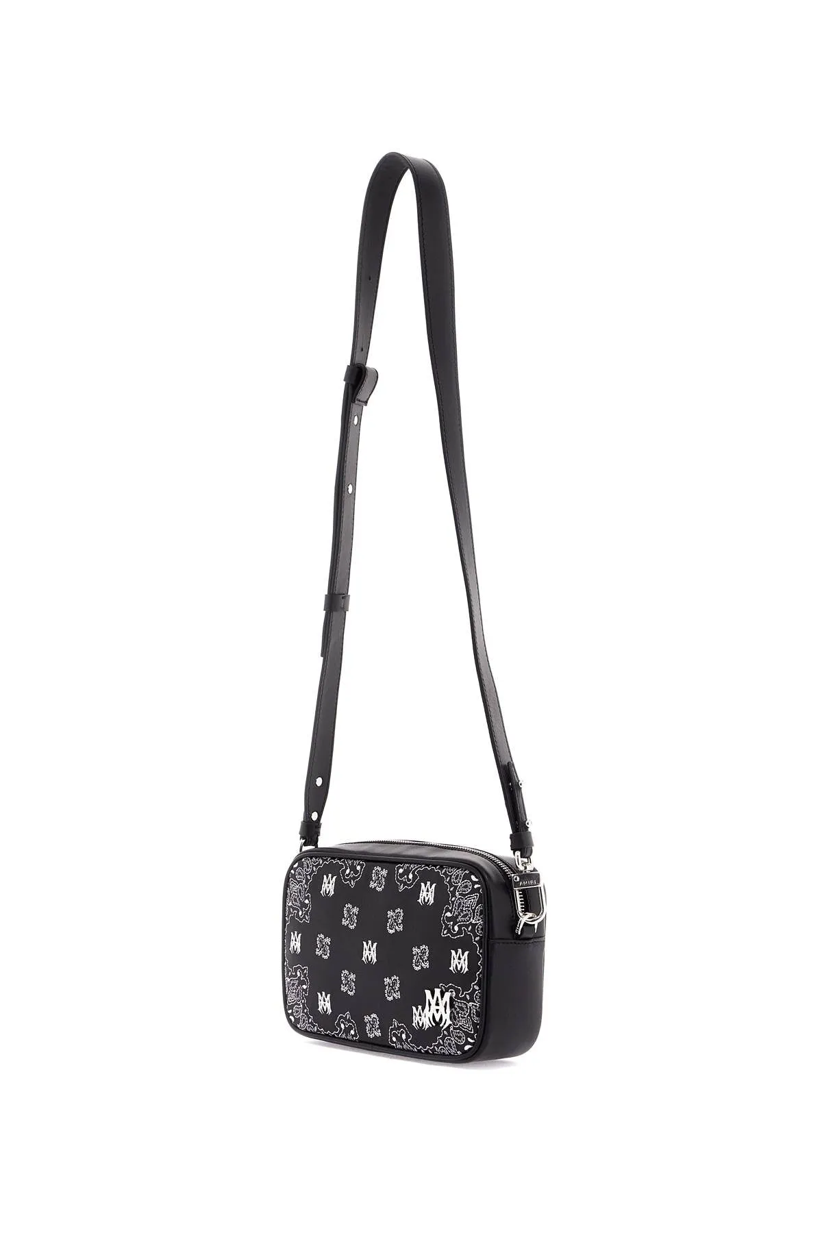 Amiri 'bandana embroidered camera bag with