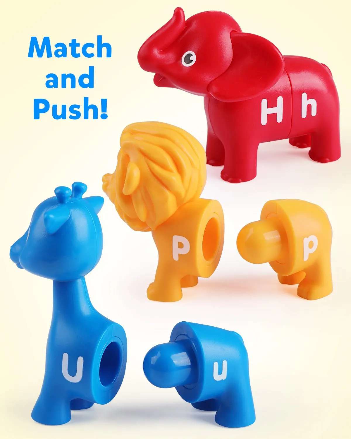 Animal Alphabet Letters Matching Game