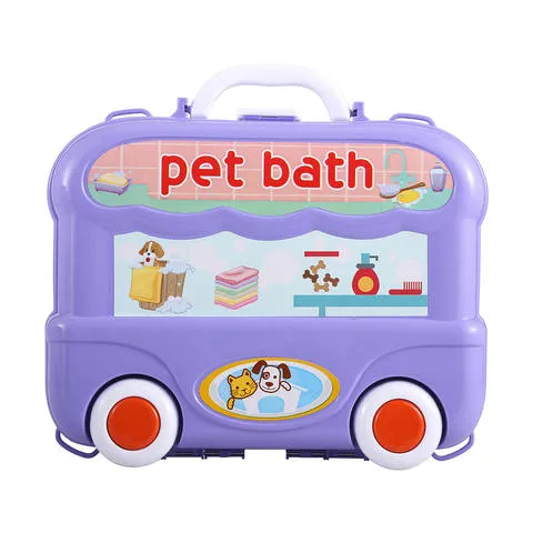 Anko Dog Grooming Playset Carry Case Suitable for Ages 3  Years