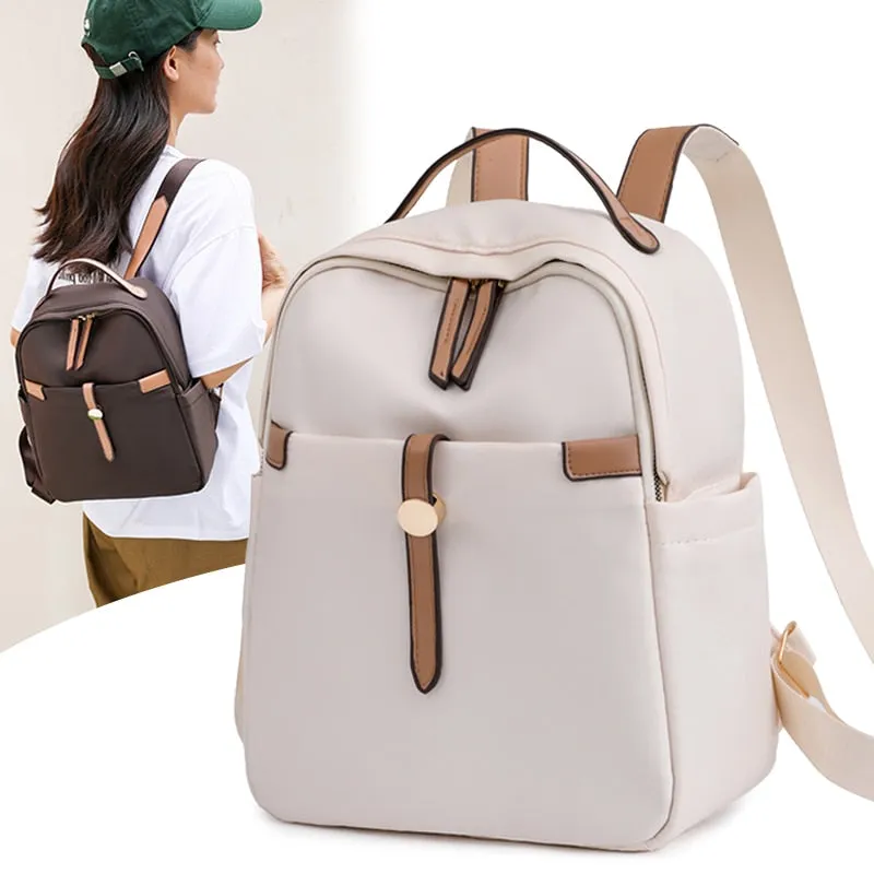 Anti Theft And Water Repellent Nylon Fabric Backpack Multi Functional Large Capacity School Bag Famous Women's Designer Backpack