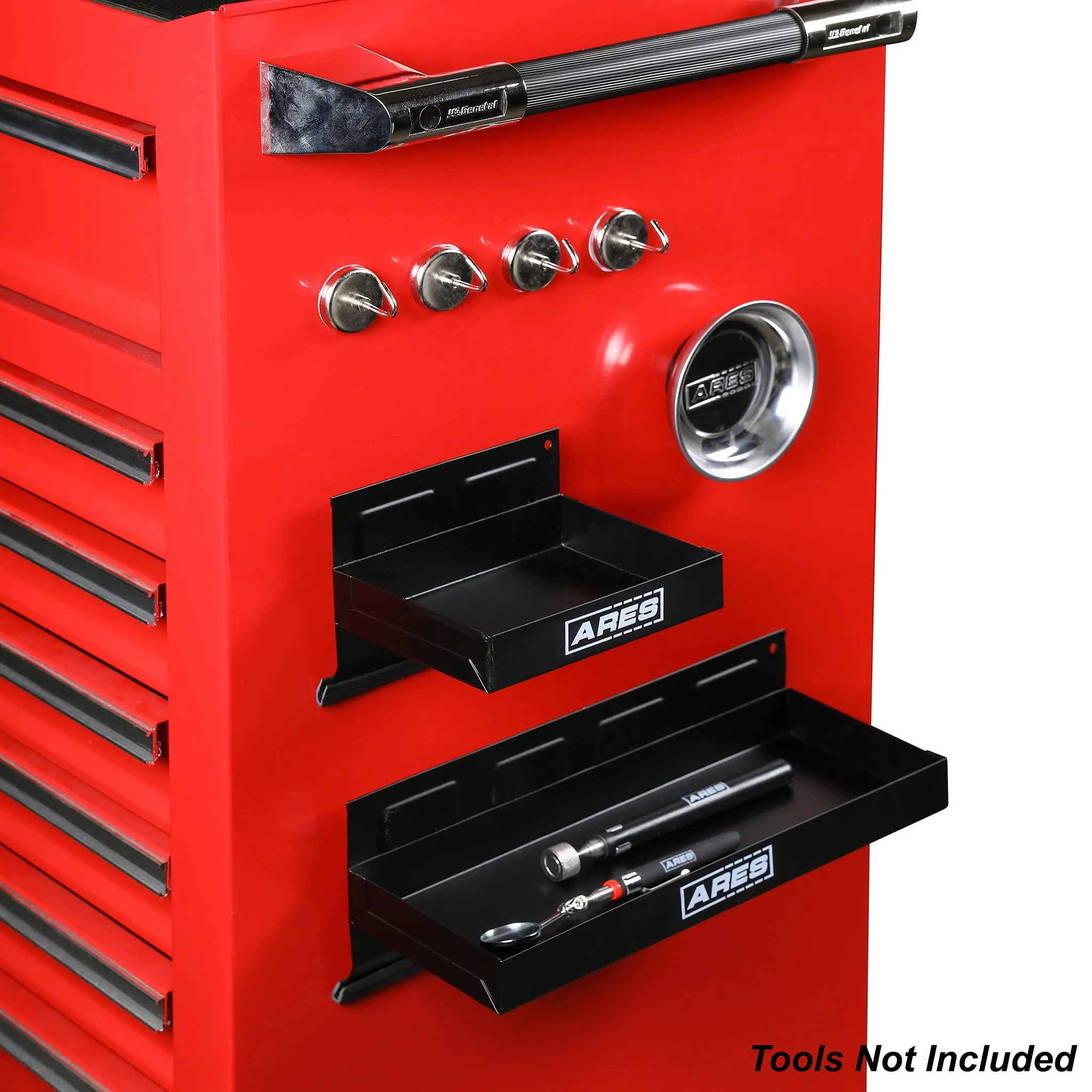 ARES 62037 - 9-Piece Magnetic Shelf and Tool Set