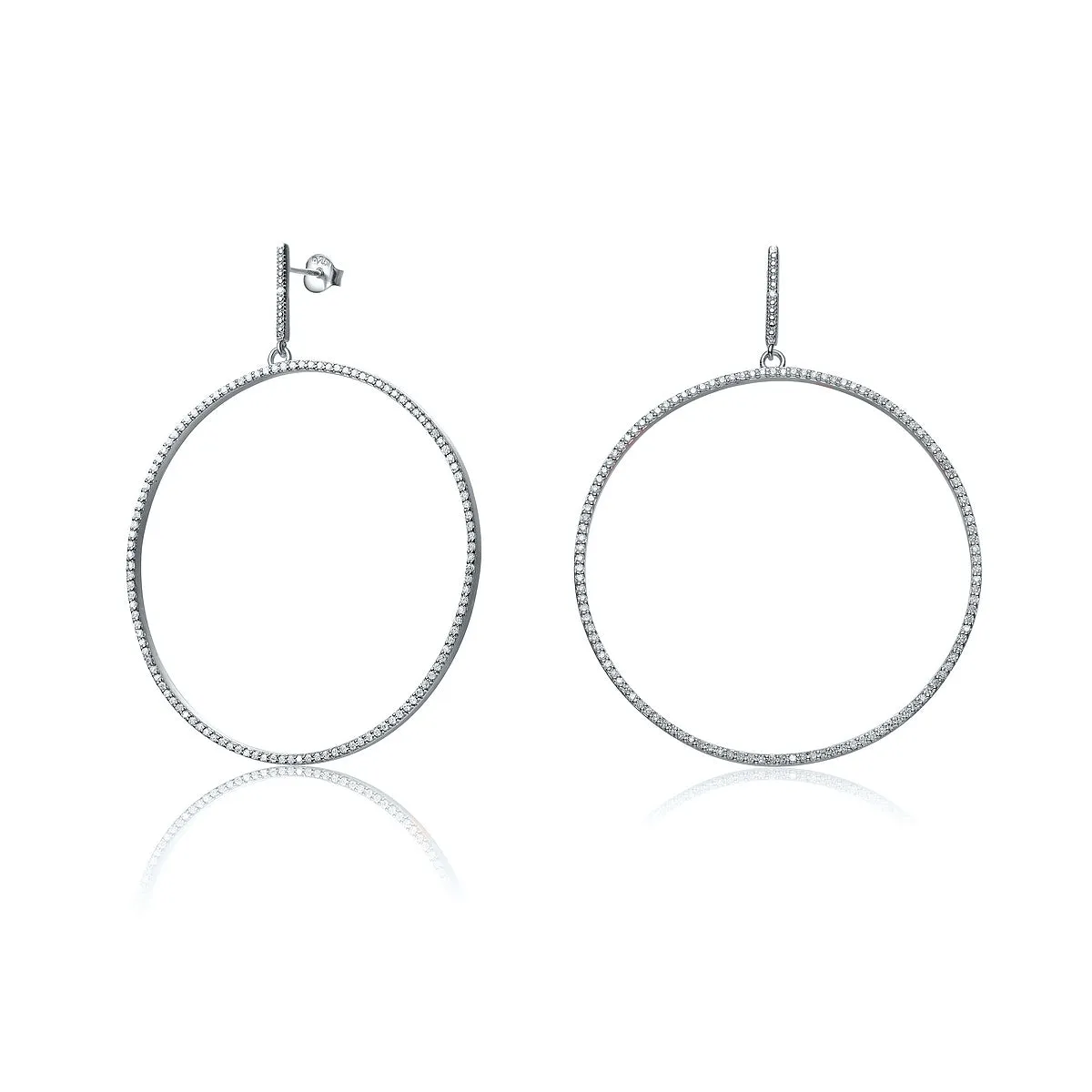 Aubrey Large Outlined Earrings