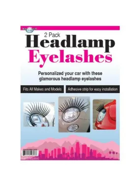 Auto Headlamp Eyelashes (Available in a pack of 24)