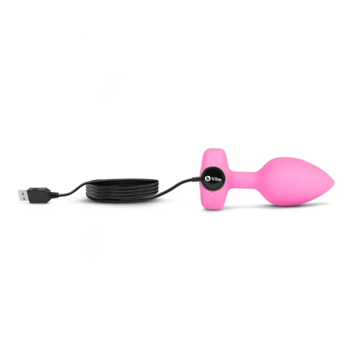 b-Vibe Vibrating Heart Remote Control Plug