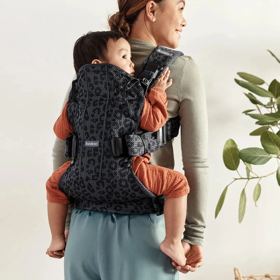 Baby Carrier One Air 3D Mesh - Anthracite/Leopard