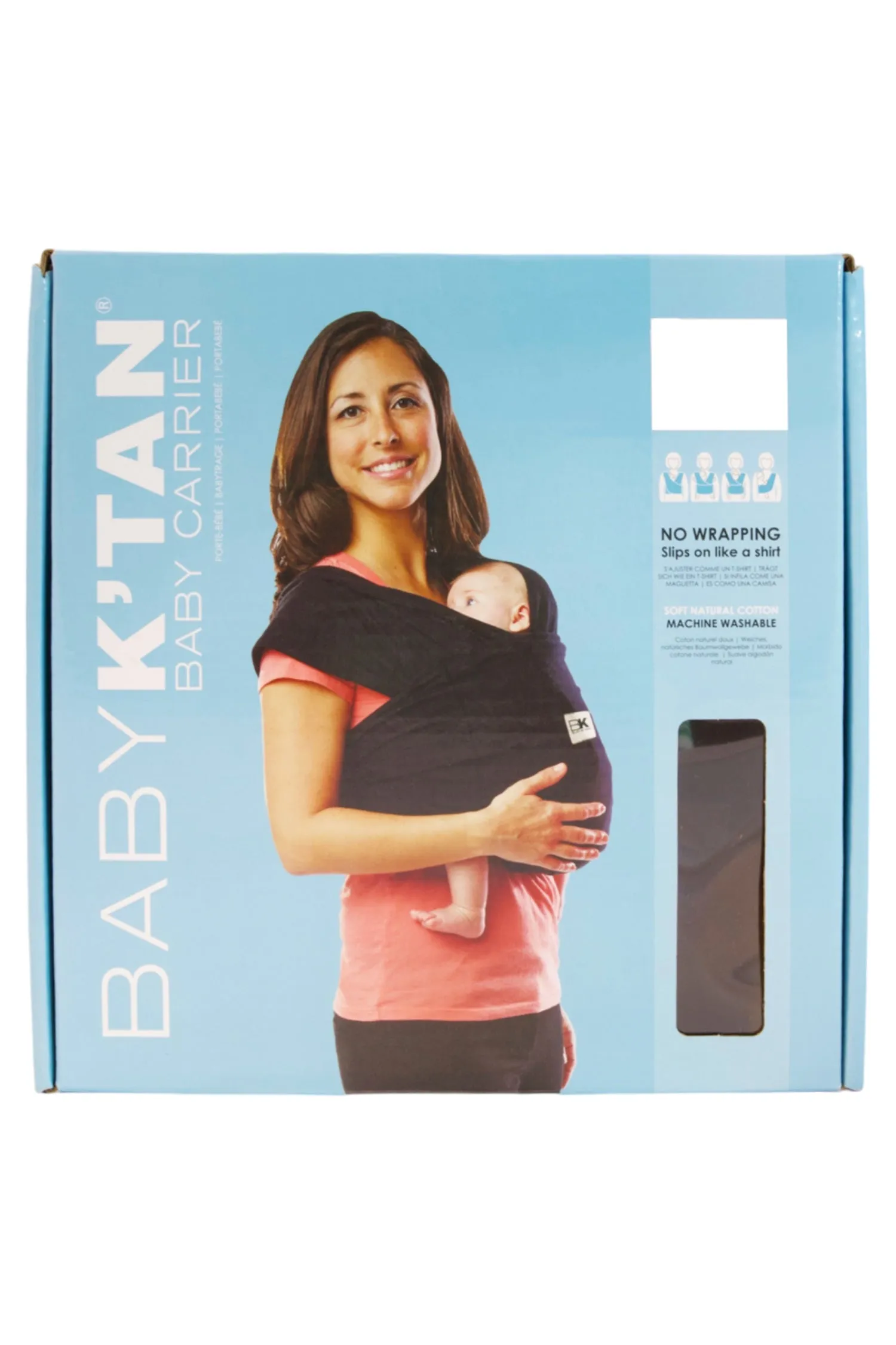 Baby K'tan Original Baby Carrier - Black - XL