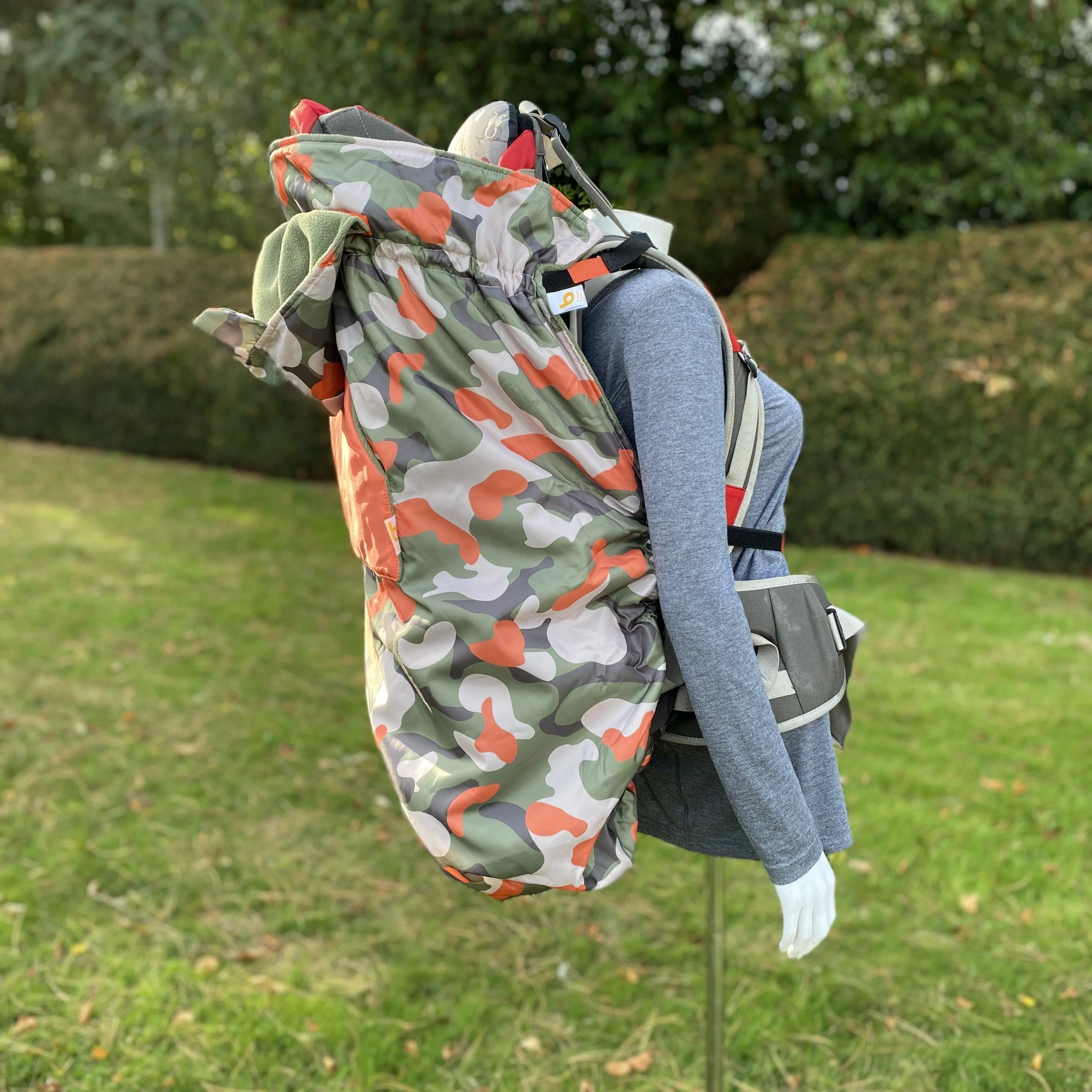 BabyWearing Fleece-lined Cover - KHAKI CAMO