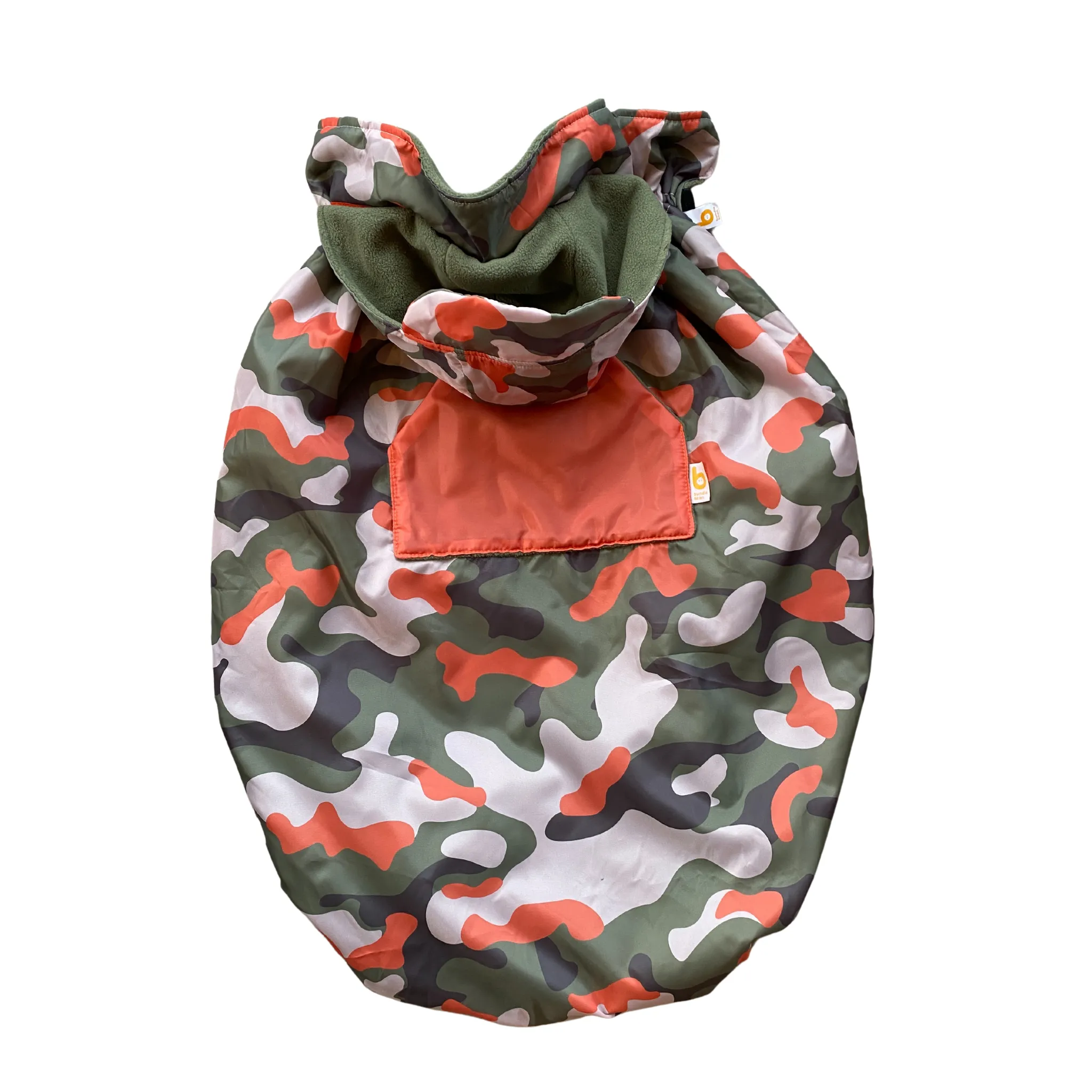 BabyWearing Fleece-lined Cover - KHAKI CAMO