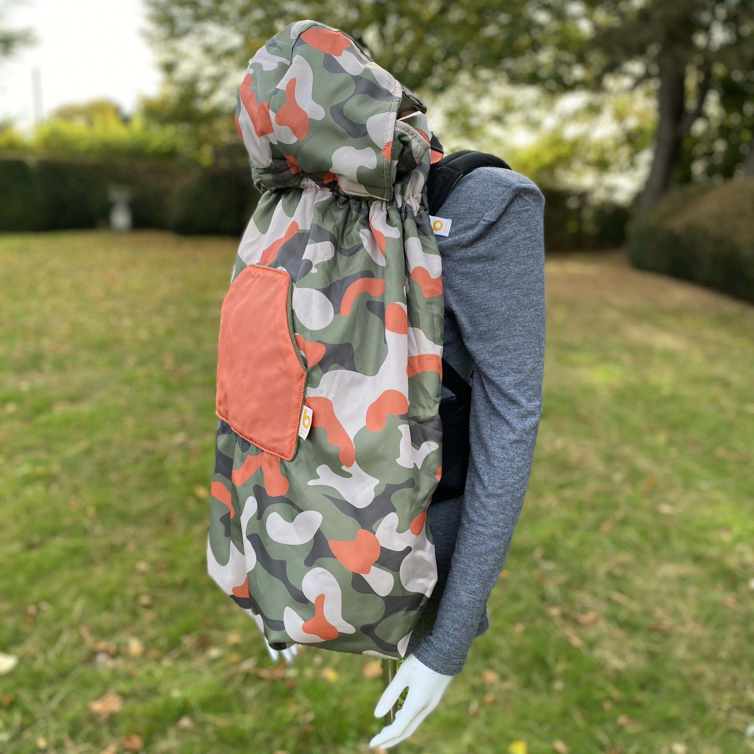 BabyWearing Fleece-lined Cover - KHAKI CAMO