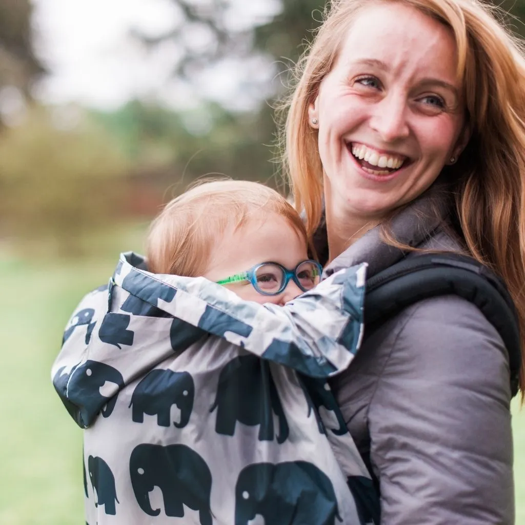 BabyWearing Raincover  -  MULTICOLOUR FLORAL