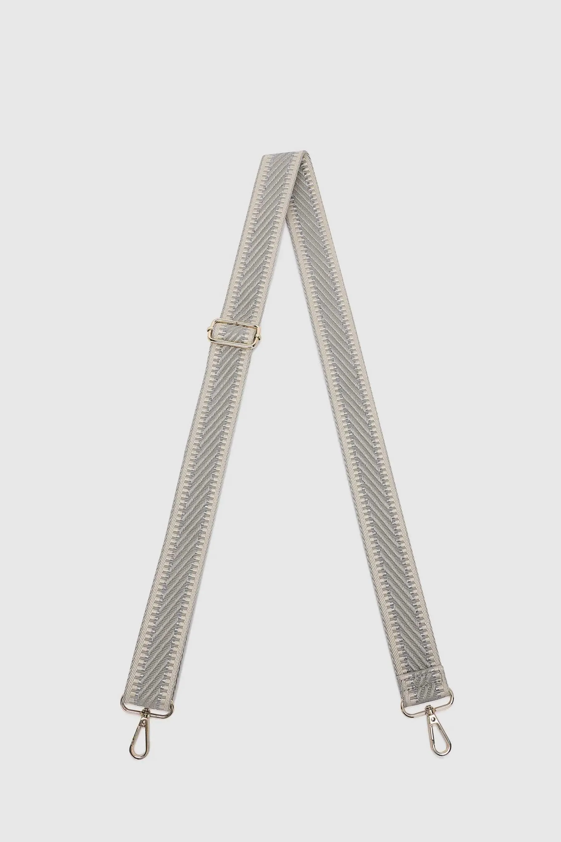 Bag Strap | Light Grey Webbing