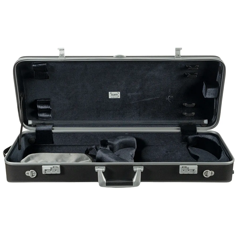 BAM Panther Hightech Oblong Viola Case Black