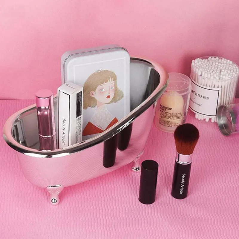 Bathtub Mini Makeup Organizer