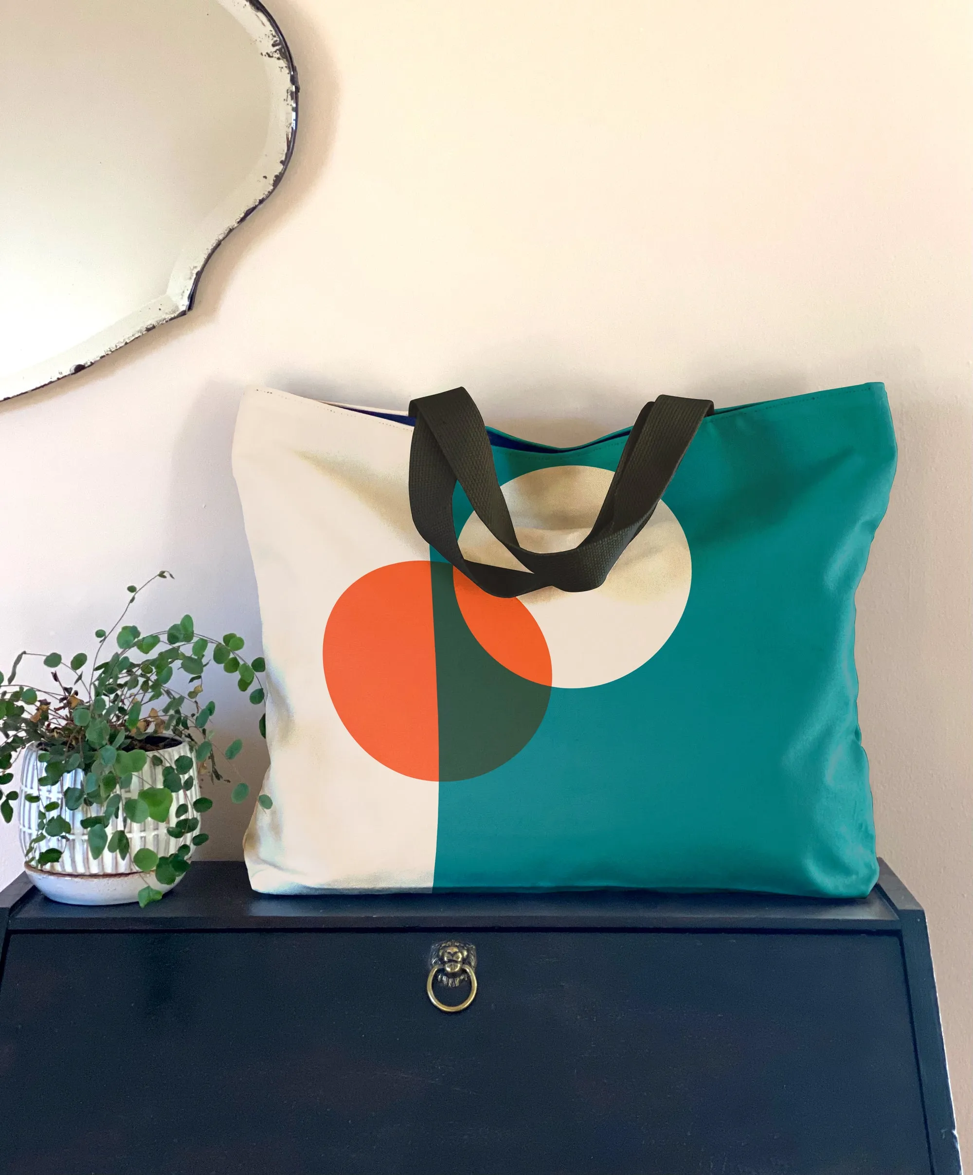 Bauhaus oversized tote