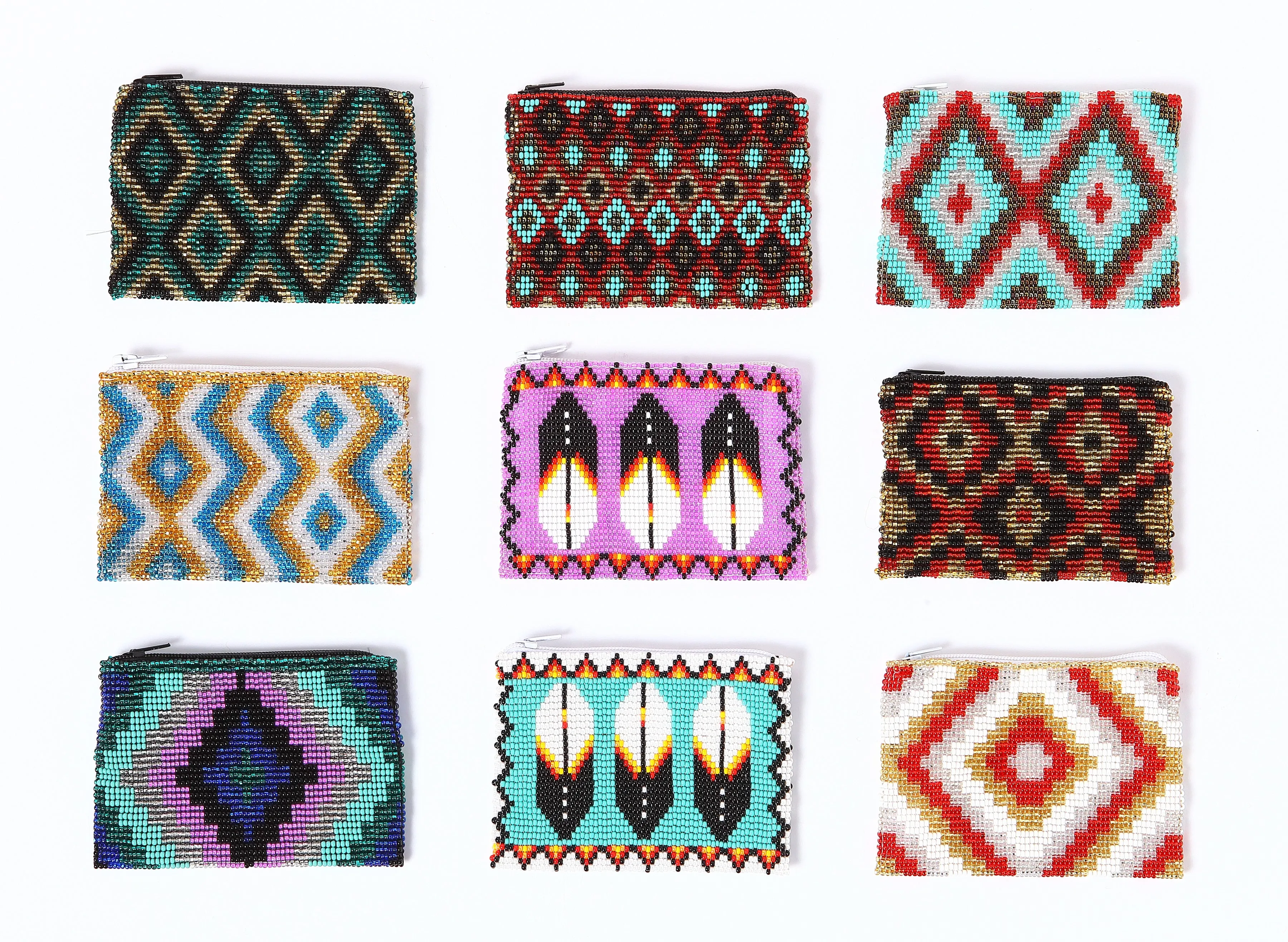 Beaded Coin Purses