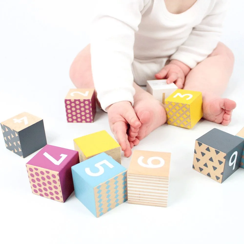 Big Jigs Wooden Number Blocks