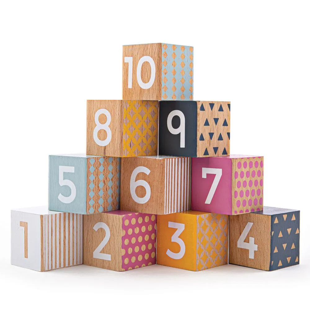 Big Jigs Wooden Number Blocks