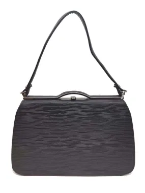 Black Narrow Frame Vintage Style Bag