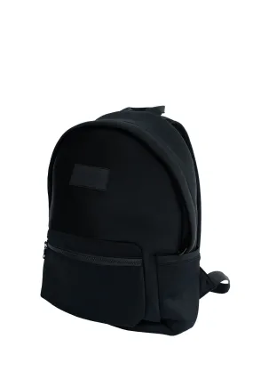 Black Neoprene Backpack