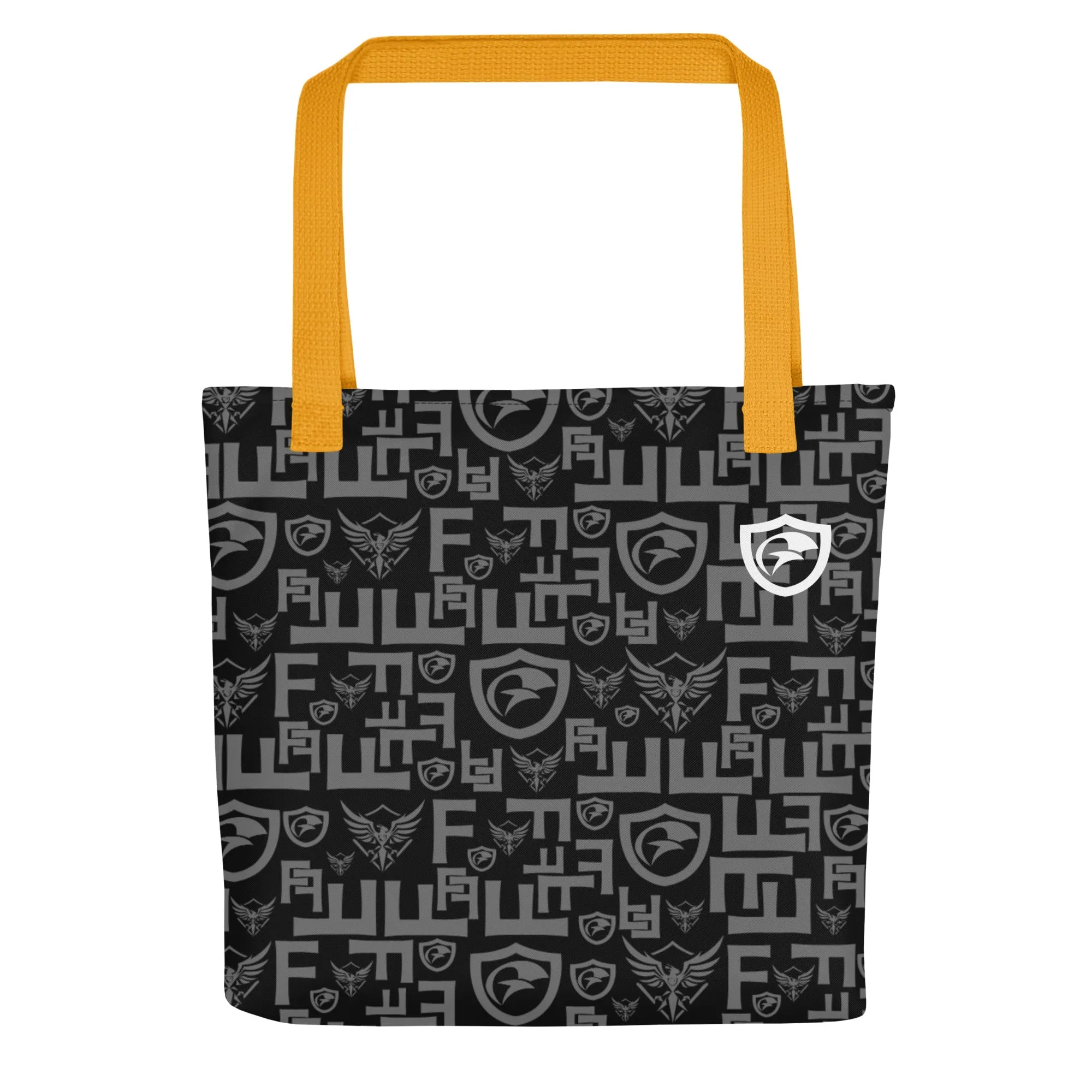 Black Pattern Tote bag