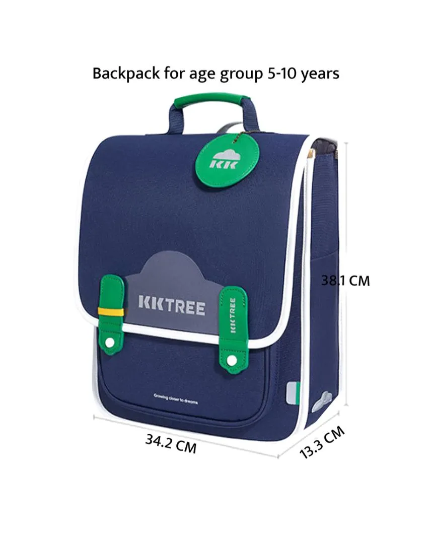 Blue Rectangle Style Kid's Backpack