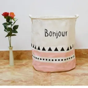 Bonjour' Nursery Storage Laundry Basket
