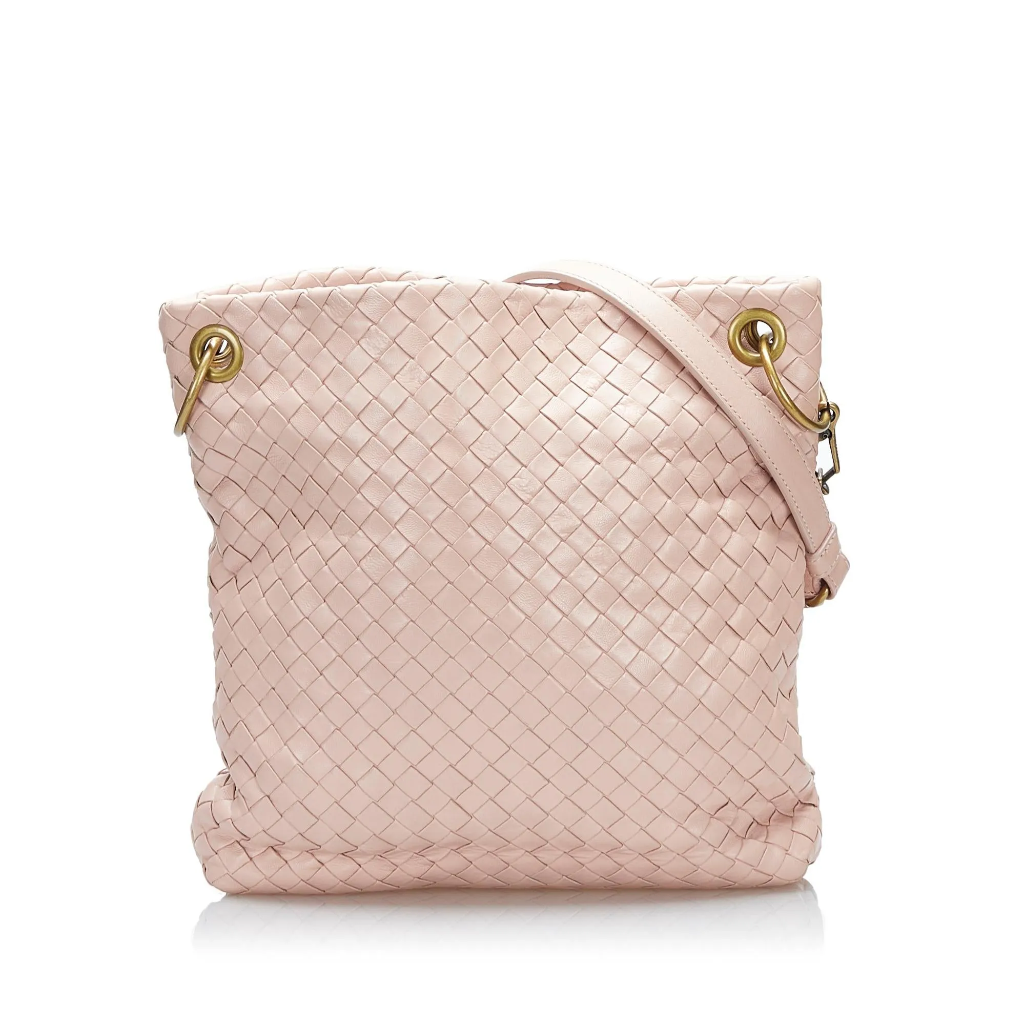 Bottega Veneta Intrecciato Crossbody Bag (SHG-36855)