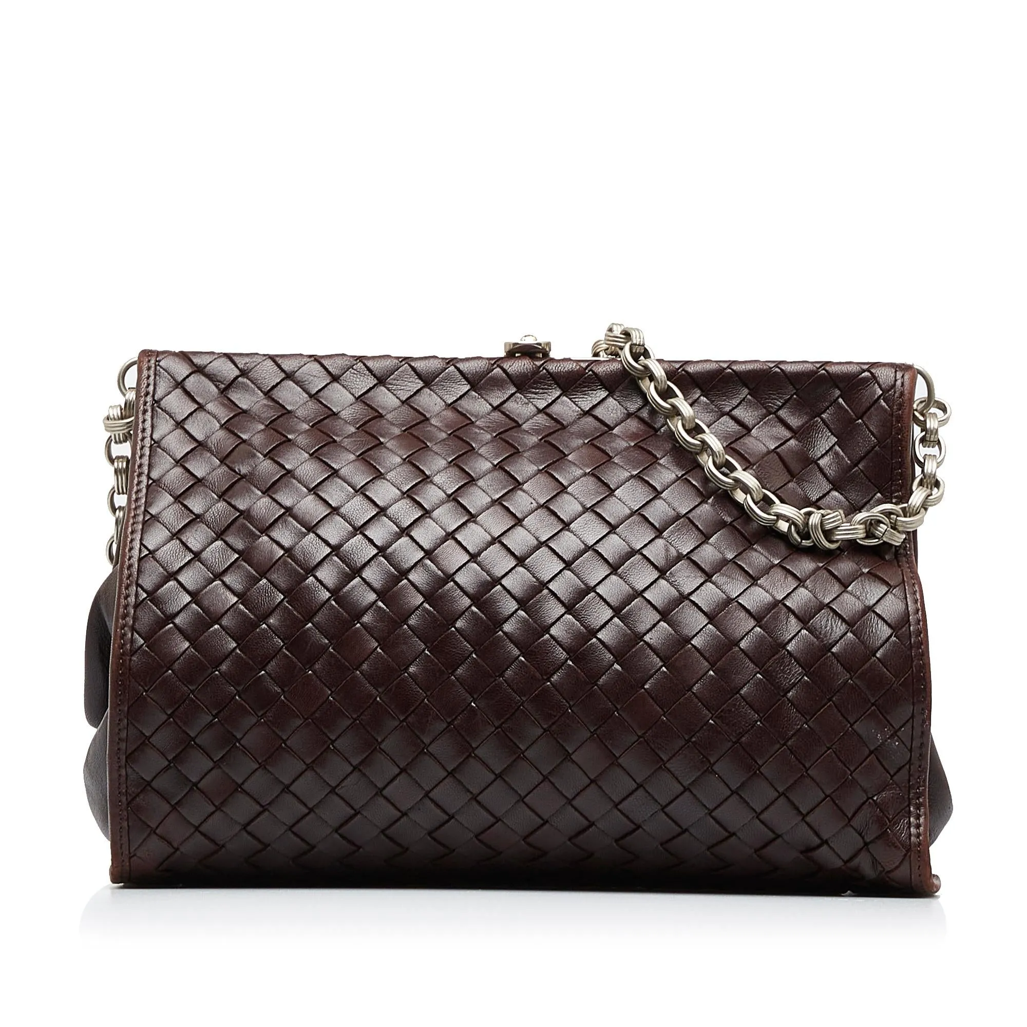 Bottega Veneta Intrecciato Shoulder Bag (SHG-cNKKx7)