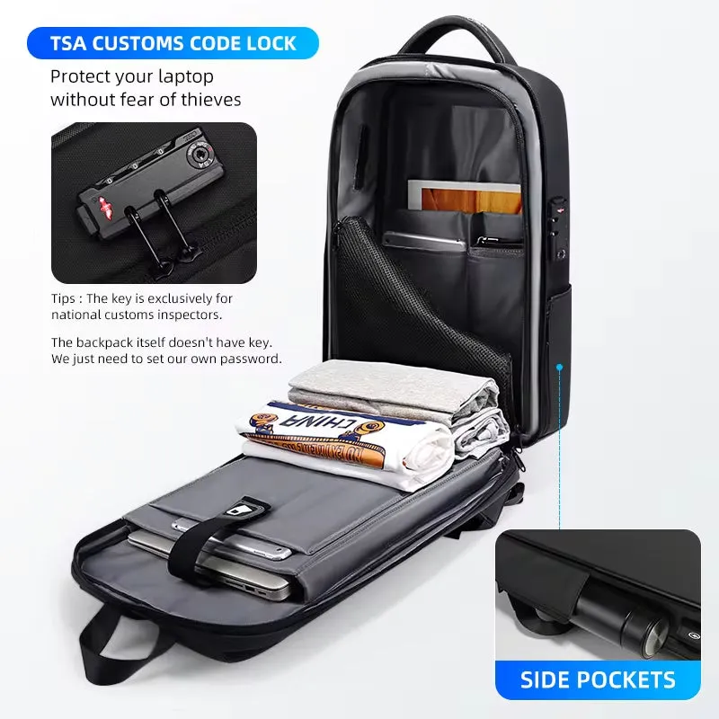 Brand Laptop Backpack Anti-Theft Waterproof School Backpacks USB Charging Men Business Travel Bag Backpack New Design