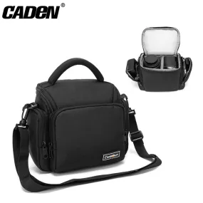 Caden Casual Mirrorless Camera Shoulder Bag Anti-Seismic DSLR Camera Bag Nylon Waterproof Camera Bag