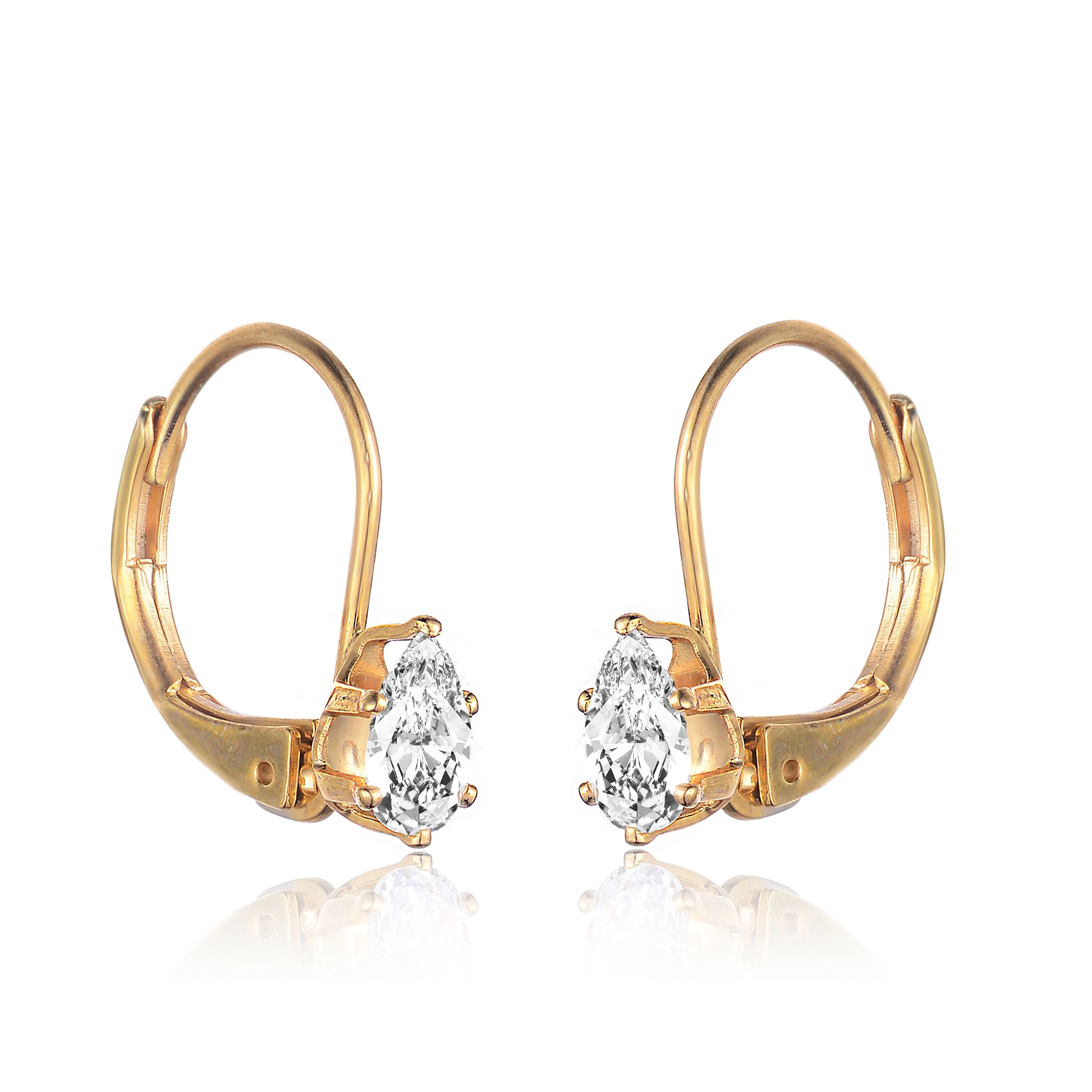 Camille Leverback Drop Earrings