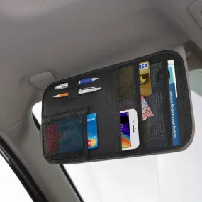 Car Sun Visor Interior Accessories Pocket Organizer