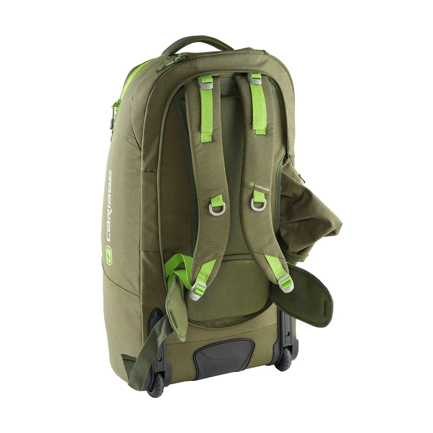 Caribee- Adventure 70L Duffle w Backpack straps - Olive