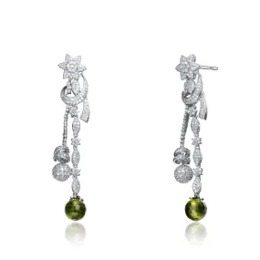 Champéry Christmas Tree Two Strand Earrings