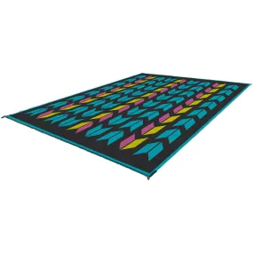 Cheveron Outdoor Mat - 9’ x 9’