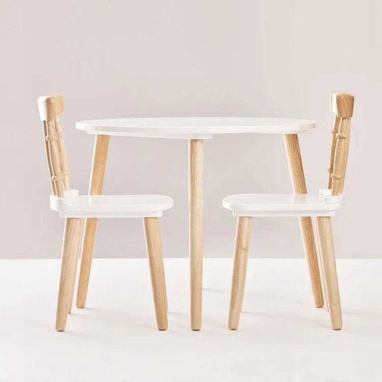 Children's Wooden Table and Chairs