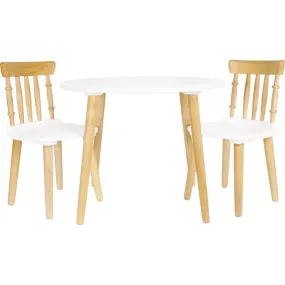 Children's Wooden Table and Chairs