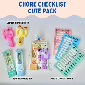 Chore Checklist Cute Pack